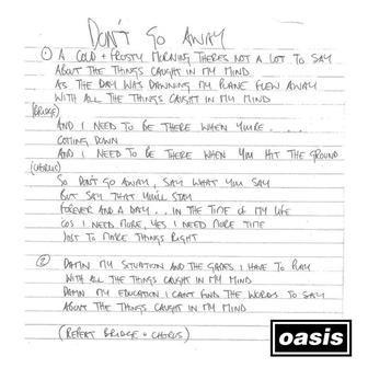 Don't Go Away (Mustique Demo)
