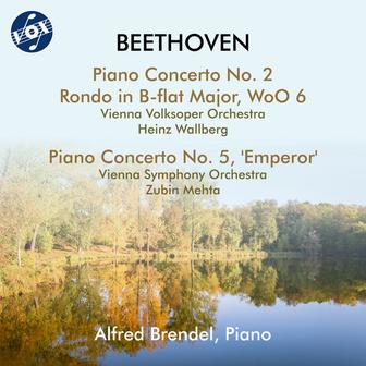 Beethoven: Piano Concertos Nos. 2 & 5 "Emperor" & Rondo, WoO 6 (1995 Remastered Version)