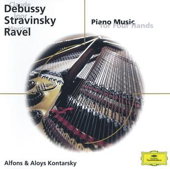 Debussy/Stravinsky/Ravel: Piano Music for Four Hands