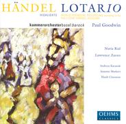 Lotario, HWV 26: Act II: Aria: Tiranna, ma bella, m'uccide e m'alletta (Lotario)