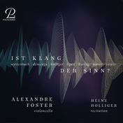 Ist Klang der Sinn? Contemporary works for cello solo