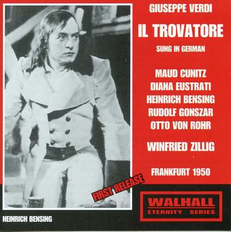 Verdi: Il trovatore (Sung in German)