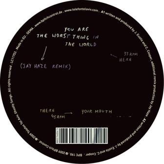 You Are the Worst Thing In the World - EP