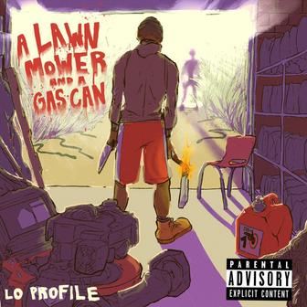 A Lawnmower and a Gas Can