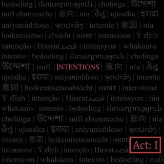 Intentions
