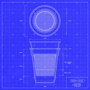 VASO AZUL