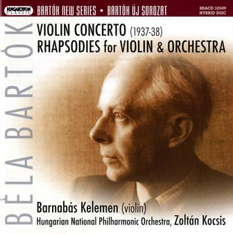 Bartok: Violin Concerto No. 2 - Rhapsodies