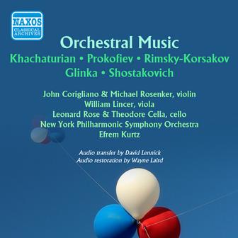 Prokofiev - Shostakovich - Rimsky-Korsakov - Tchaikovsky - Glinka: Russian Music (Recorded 1946, 1947)