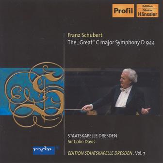 Schubert, F.: Symphony No. 9, "Great" (C. Davis) (Staatskapelle Dresden Edition, Vol. 7)