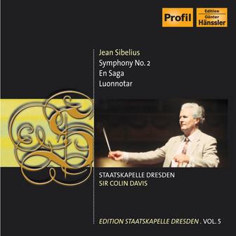 Sibelius, J.: Symphony No. 2 / En Saga / Luonnotar (C. Davis) (Staatskapelle Dresden Edition, Vol. 5)