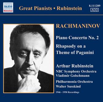 Rachmaninov: Piano Concerto No. 2 / Rhapsody On A Theme of Paganini (Rubinstein) (1946-1950)