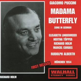 Puccini: Madama Butterfly (Madame Butterfuly) [Sung in German] [Recorded 1954]