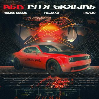 Red City Skyline