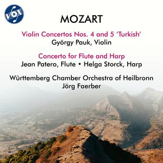 Mozart: Violin Concertos Nos. 4-5 & Concerto for Flute & Harp