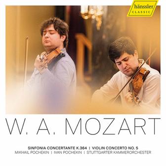Mozart: Violin Concerto No. 5, K. 219 & Sinfonia Concertante, K. 364