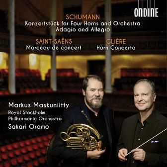 Schumann, Saint-Saëns & Glière: Works for Horn & Orchestra