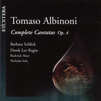 Tomaso Albinoni, Complete Cantatas Op. 4