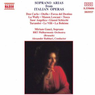 Soprano Arias From Italian Operas