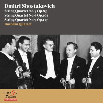 Dmitri Shostakovich: String Quartets Nos. 4, 6 & 9