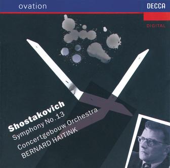 Shostakovich: Symphony No. 13 "Babi Yar"
