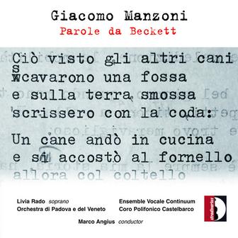 Giacomo Manzoni: Parole da Beckett