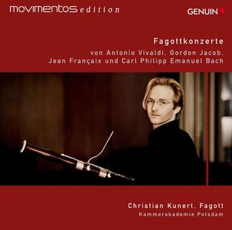 Vivaldi, Jacob, Françaix & C.P.E. Bach: Bassoon Concertos (Movimentos Edition)