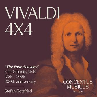 Vivaldi 4x4 "The Four Seasons" | Four Soloists | LIVE | 1725 - 2025 | 300th anniversary (Live)