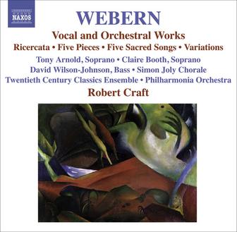 Webern, A.: Vocal and Orchestral Works - 5 Pieces / 5 Sacred Songs / Variations / Bach-Musical Offering: Ricercar