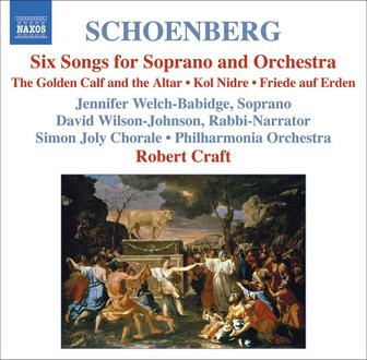 Schoenberg: 6 Orchestral Songs / Kol Nidre / Friede Auf Erden