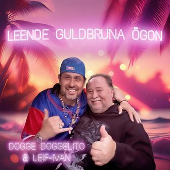Leende guldbruna ögon