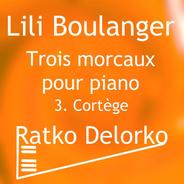 Trois morceaux pour piano 3. Cortège