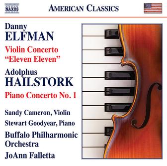 Elfman: Violin Concerto, 'Eleven Eleven' - Hailstork: Piano Concerto No. 1