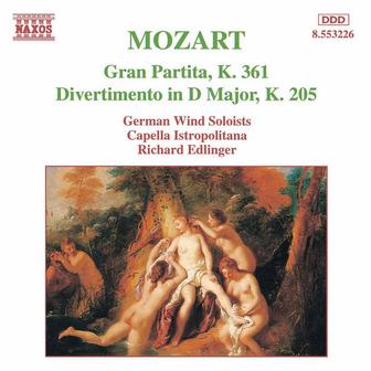 Mozart: Gran Partita / Divertimento, K. 205