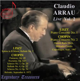 Claudio Arrau Live, Vol. 2