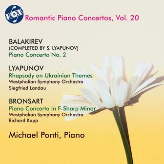 Balakirev, Lyapunov & Bronsart: Works for Piano & Orchestra