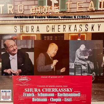 Archivio del Teatro Ghione, Vol. 6: Shura Cherkassky (1987) [Registrazioni dal vivo, Teatro Ghione (Roma), 29 Ottobre 1987]