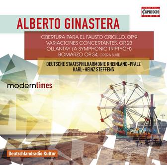 Ginastera: Obertura para el Fausto Criollo, Op. 9, Variaciones Concertantes, Op. 23, Ollantay, Op. 17 & Bomarzo Suite, Op. 34a
