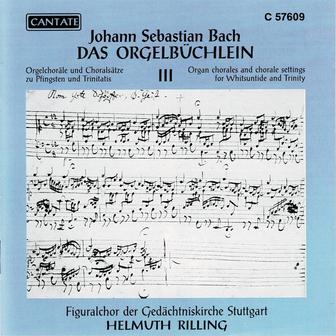 J.S. Bach: Das Orgelbüchlein, Vol. 3