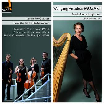 Mozart: Marie-Pierre Langlamet (Arr. for String Quartet and Harp)