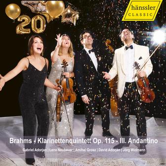 Hohenstaufen Festival - Brahms: Klarinettenquintett h-moll, Op. 115 - III. Andantino
