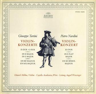 Tartini: Violin Concertos In D Major & G Major / Nardini: Sonata In D Major; Violin Concerto In E Flat Major