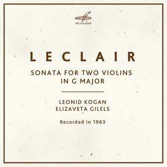 Leclair: Sonata for Two Violins in G Major