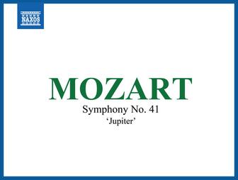 Mozart: Symphony No. 41 in C Major, K. 551 "Jupiter"
