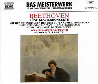 Beethoven: Piano Concertos Nos. 1-5