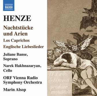 Henze: Nachtstücke und Arien, Los caprichos & Englische Liebeslieder