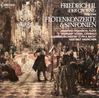 Frederick Ii: Sinfonias / Flute Concertos