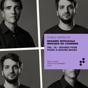 Brahms: Œuvres pour piano à quatre mains (Intégrale musique de chambre), Vol. 10 [Live]