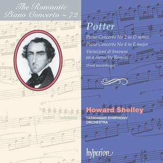 Potter: Piano Concertos Nos. 2 & 4 (Hyperion Romantic Piano Concerto 72)
