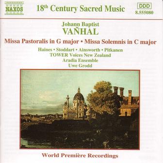 Vaňhal: Missa Pastoralis - Missa Solemnis