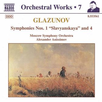 Glazunov, A.K.: Orchestral Works, Vol. 7 - Symphonies Nos. 1, "Slavyanskaya" and 4